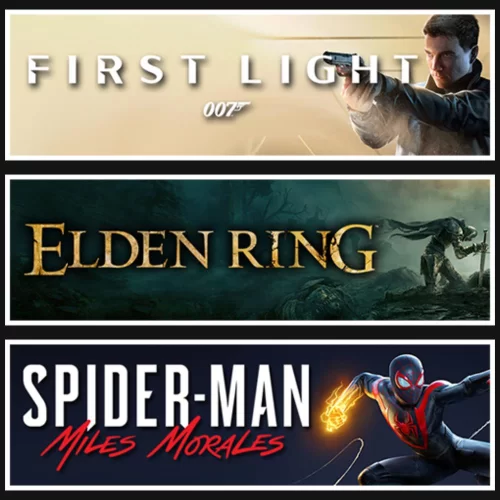  007 First Light +Elden Ring +Miles